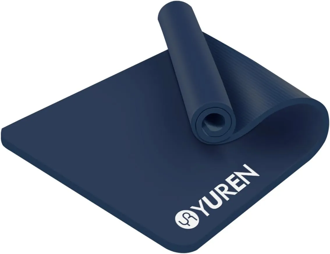 Yoga Mat Thick Wide Yoga Mats for Women Men Large Exercise Mat 78"x35" 1/2 Inch Workout Mat for Home Gym, with Carrying Yoga Bag