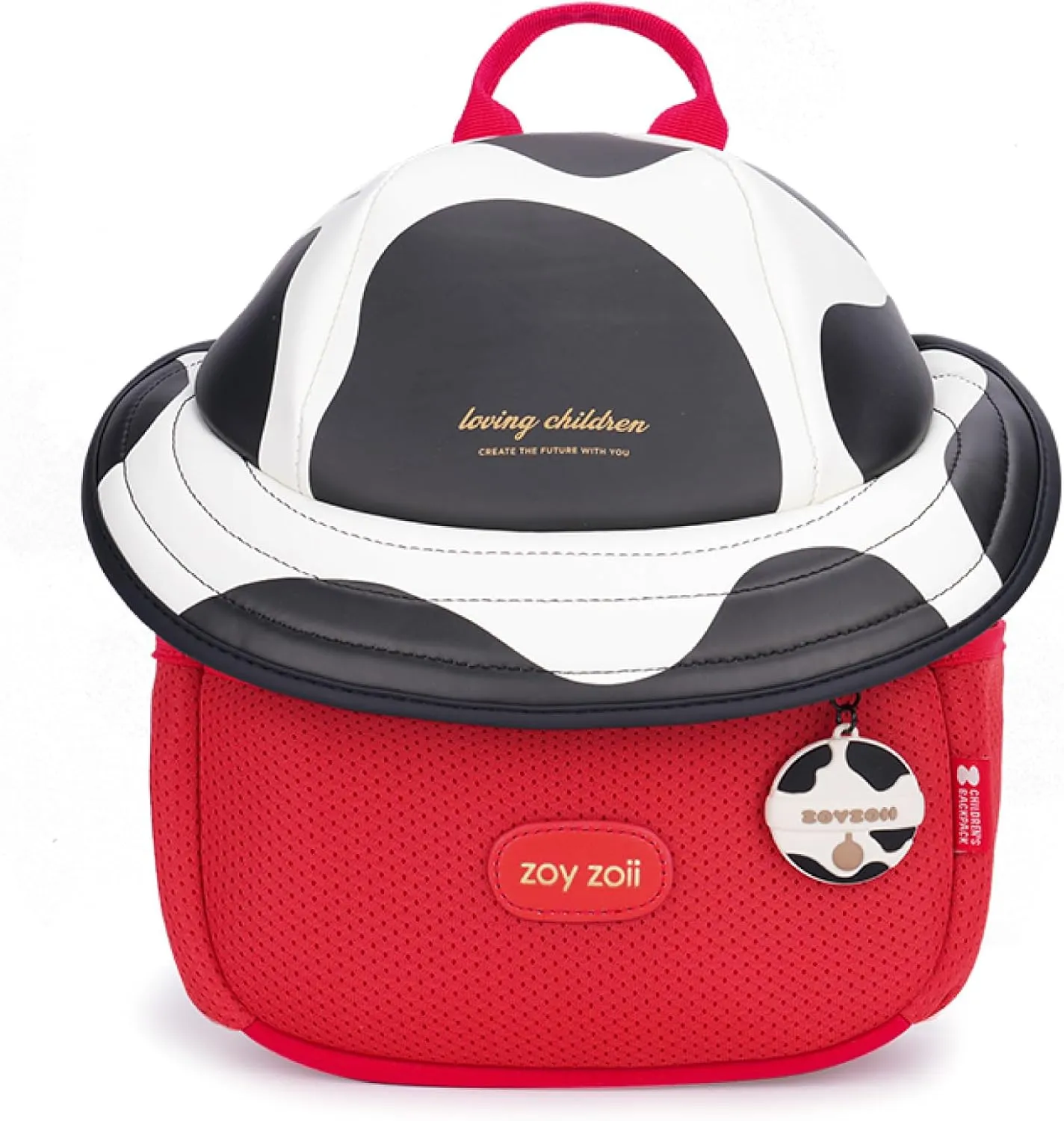 Zoy zoii Kids Backpack Cute Dairy Cow Toddler Backpack Gift for Little Girls & Boy Children Preschool Mini Travel Bag Age 3-6