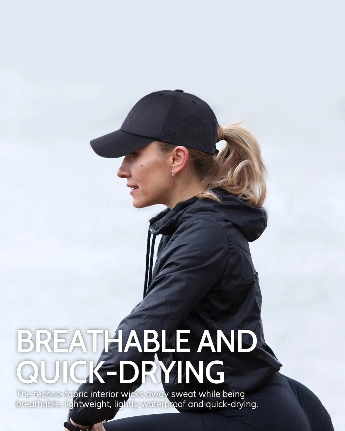 Zylioo XXL 62-65cm Running Cap,Quick Dry 5/6 Panels Sports Cap,UPF Hiking Cap for Big Heads,Breathable Athletic Cap