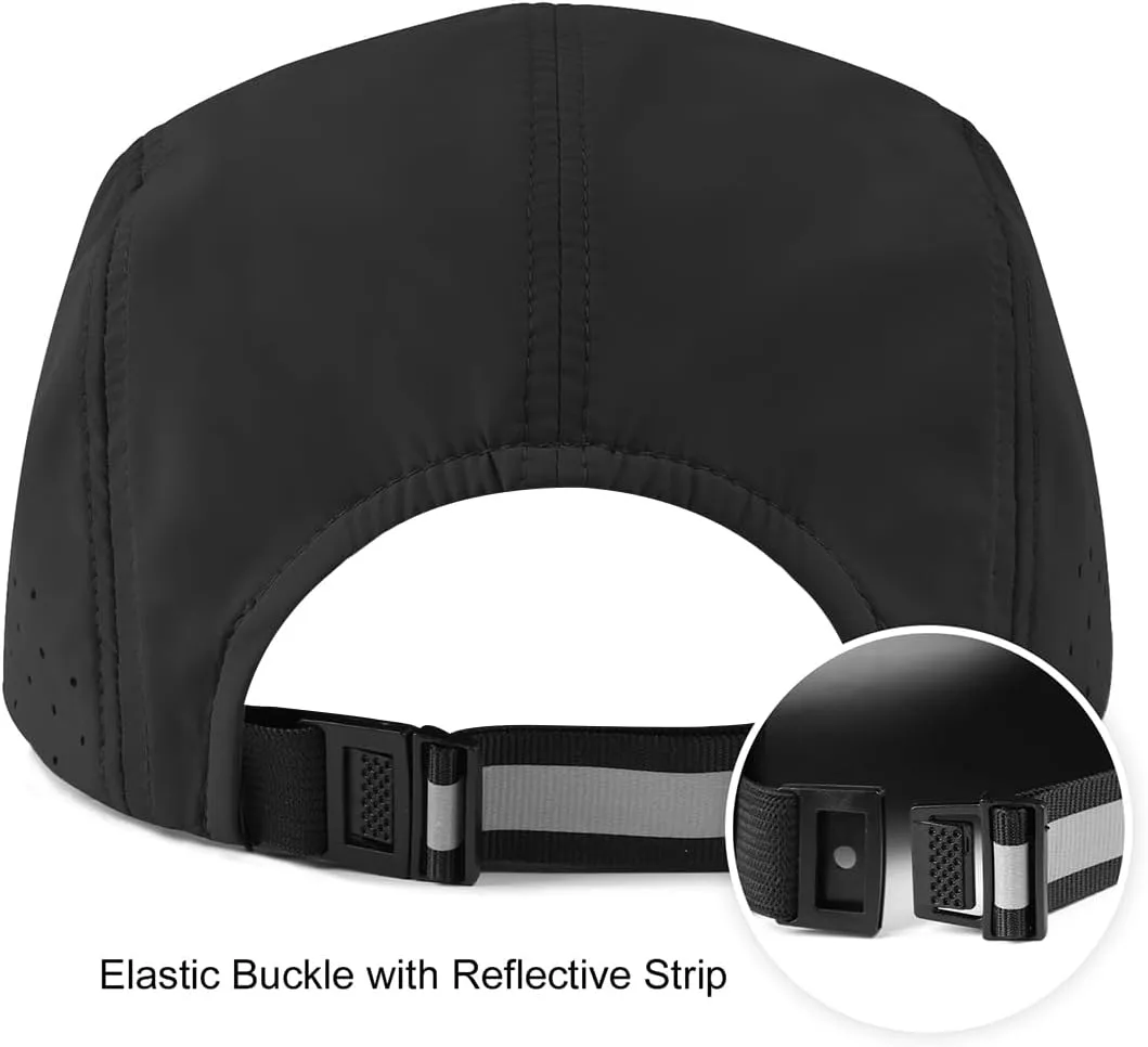 Zylioo XXL 62-65cm Running Cap,Quick Dry 5/6 Panels Sports Cap,UPF Hiking Cap for Big Heads,Breathable Athletic Cap
